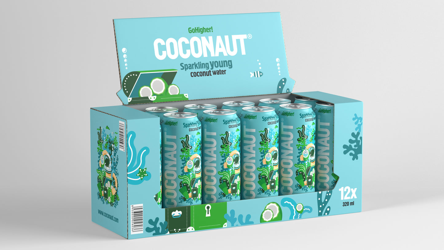 COCONAUT Sparkling Coconut water